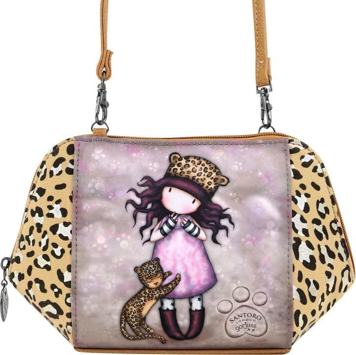 Immagine prodotto Gorjuss Umhängetasche Leopard (26 x 15,5 x 9,5 cm)