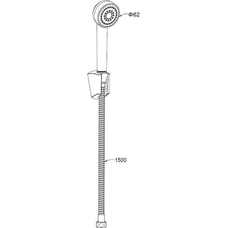 Thumbnail - Domoletti, Duschbrause, SHOWER SET DX3010YSC