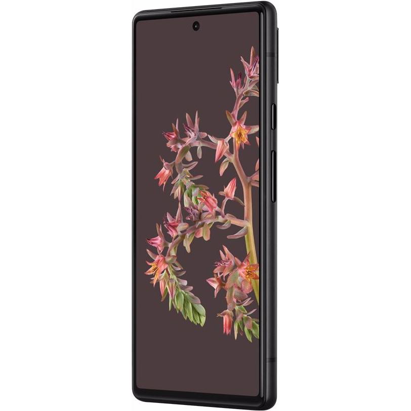 Google Pixel 6 (128 GB, Stormy Black, 6.40", SIM + eSIM, 5G), Smartphone, Schwarz