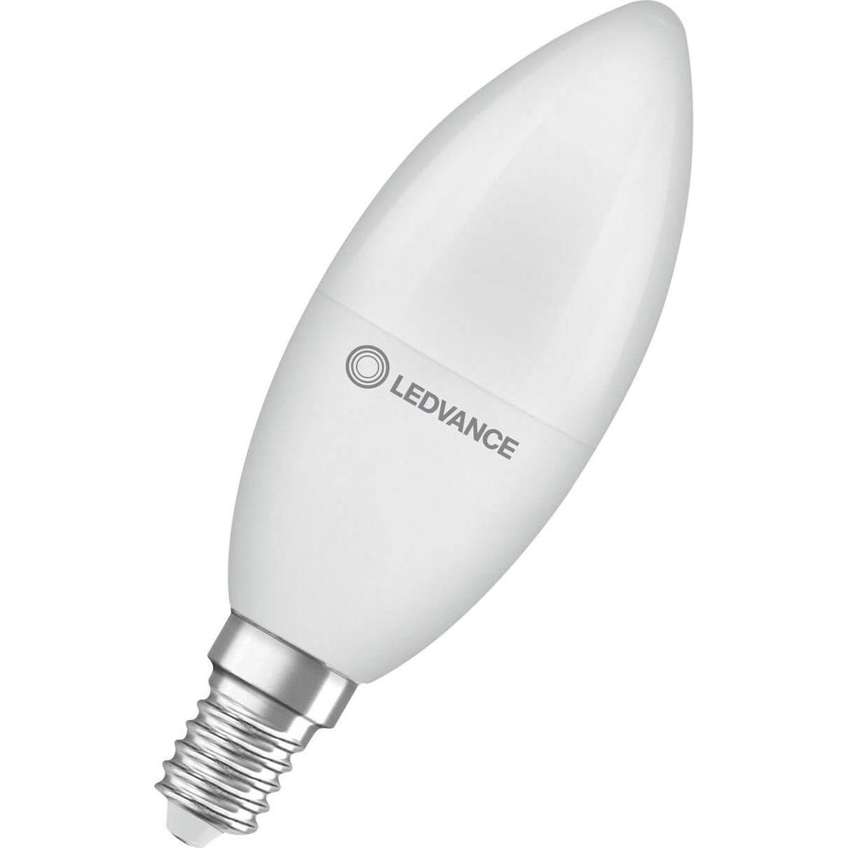 Ledvance, Leuchtmittel, LED-Kerzenlampe (E14, 7.50 W, 806 lm, 1 x, F)