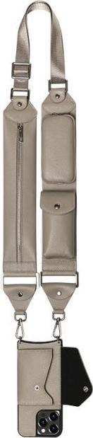 Actual product image Mu Prime SK104 Series Genuine Leather Case & Crossbody Bag Strap
