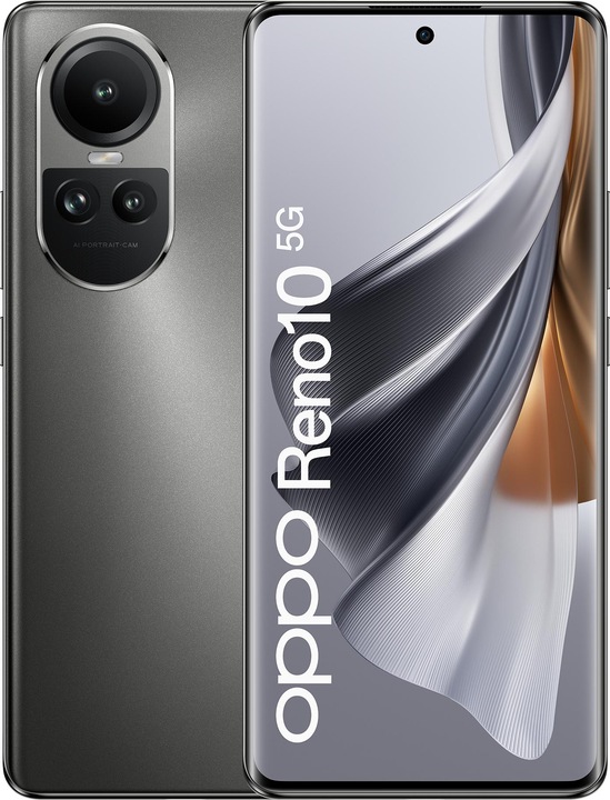 Productafbeelding OPPO 10 5G (256 GB, Zilvergrijs, 6.70", Dubbele SIM, 64 Mpx, 5G)