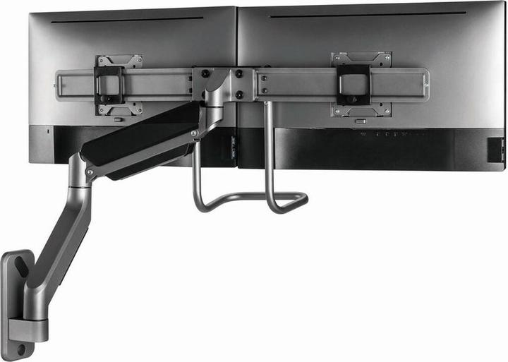 Image du produit Gembird Régulateur de vitesse sur deux moniteurs pour montage sur ścianie od 17 do 32inch obciążenie do 8 kg (Mur, 32", 8 kg)