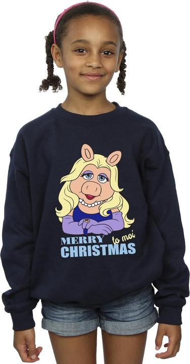 Produktbild Disney Muppets Miss Piggy Queen of Holidays Sweatshirt Mädchen (116)