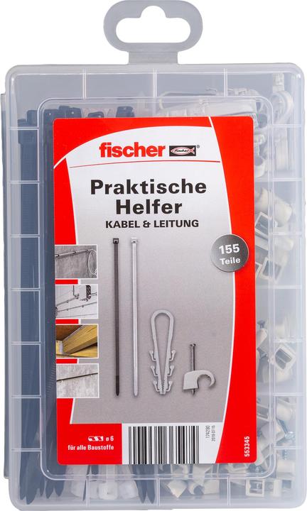 Actual product image Fischer Master Box Electric (Plastic cable ties, 150 mm, 155 pcs.)