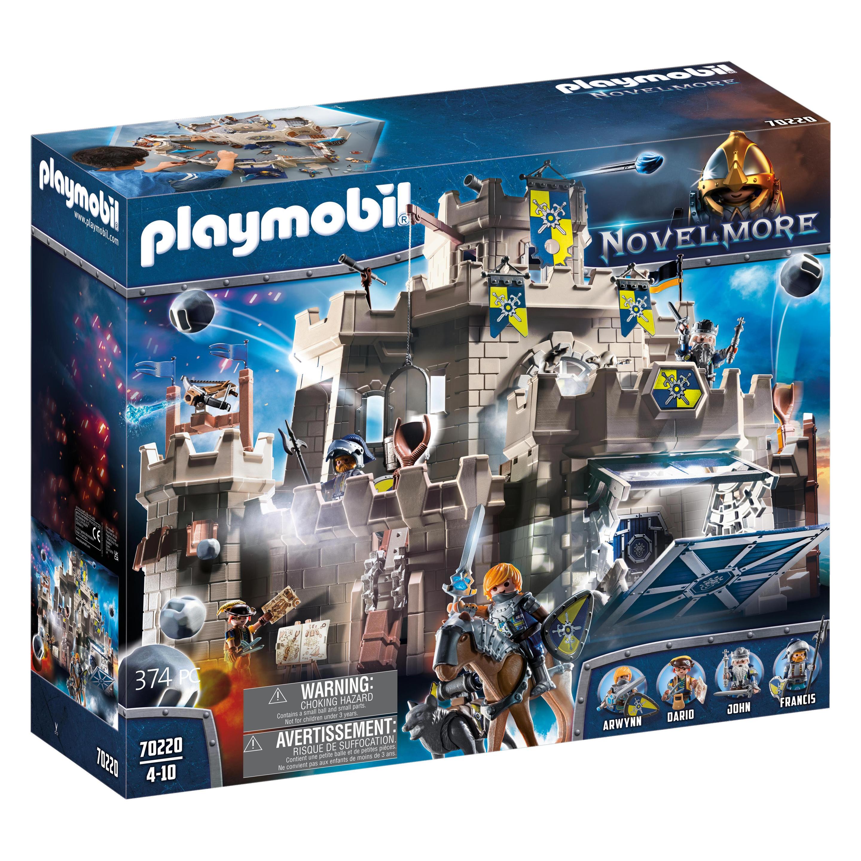 Playmobil Grand château des Chevaliers Novelmore (70220, Playmobil Novelmore)
