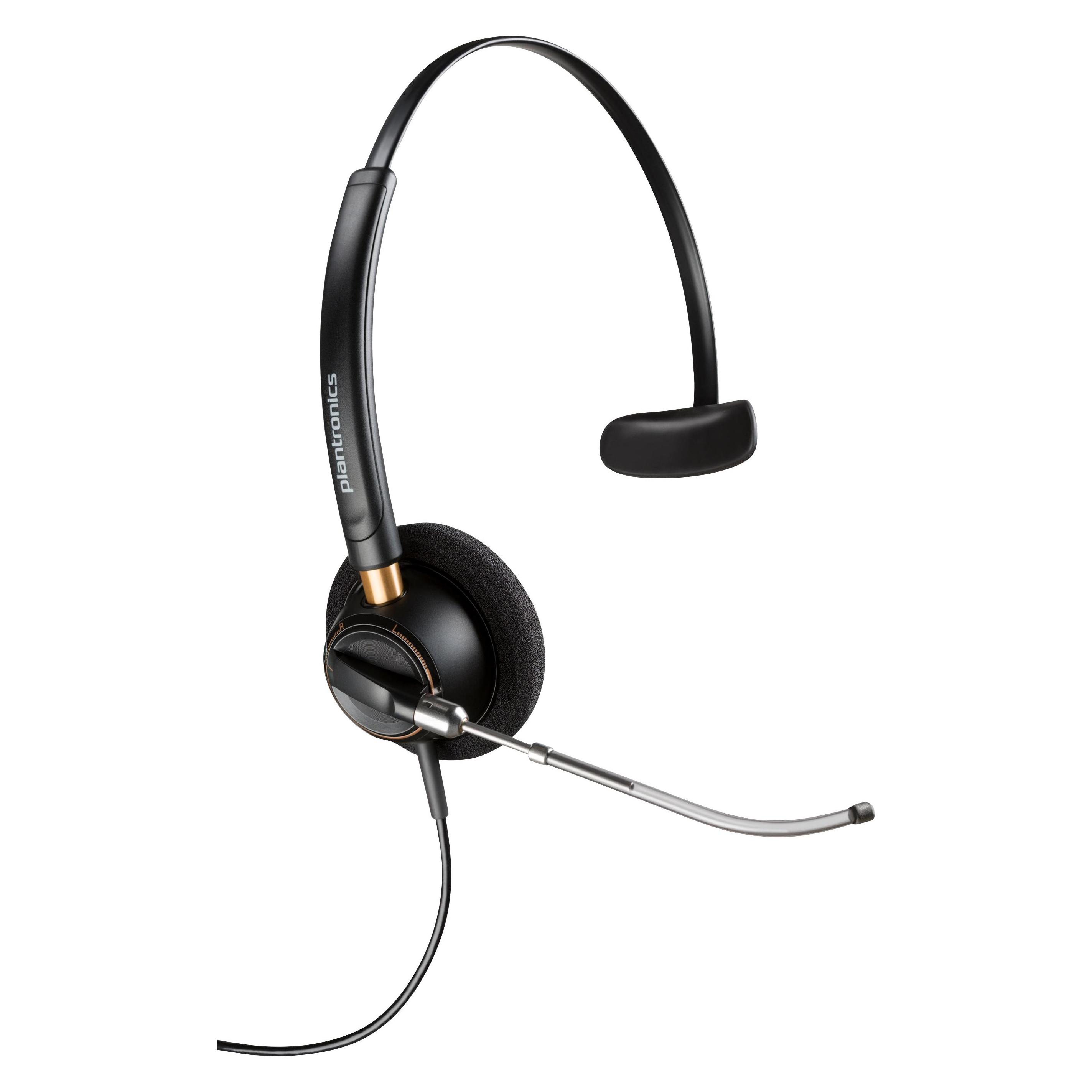 HP Poly EncorePro 510V (Kabelgebunden), Office Headset, Schwarz