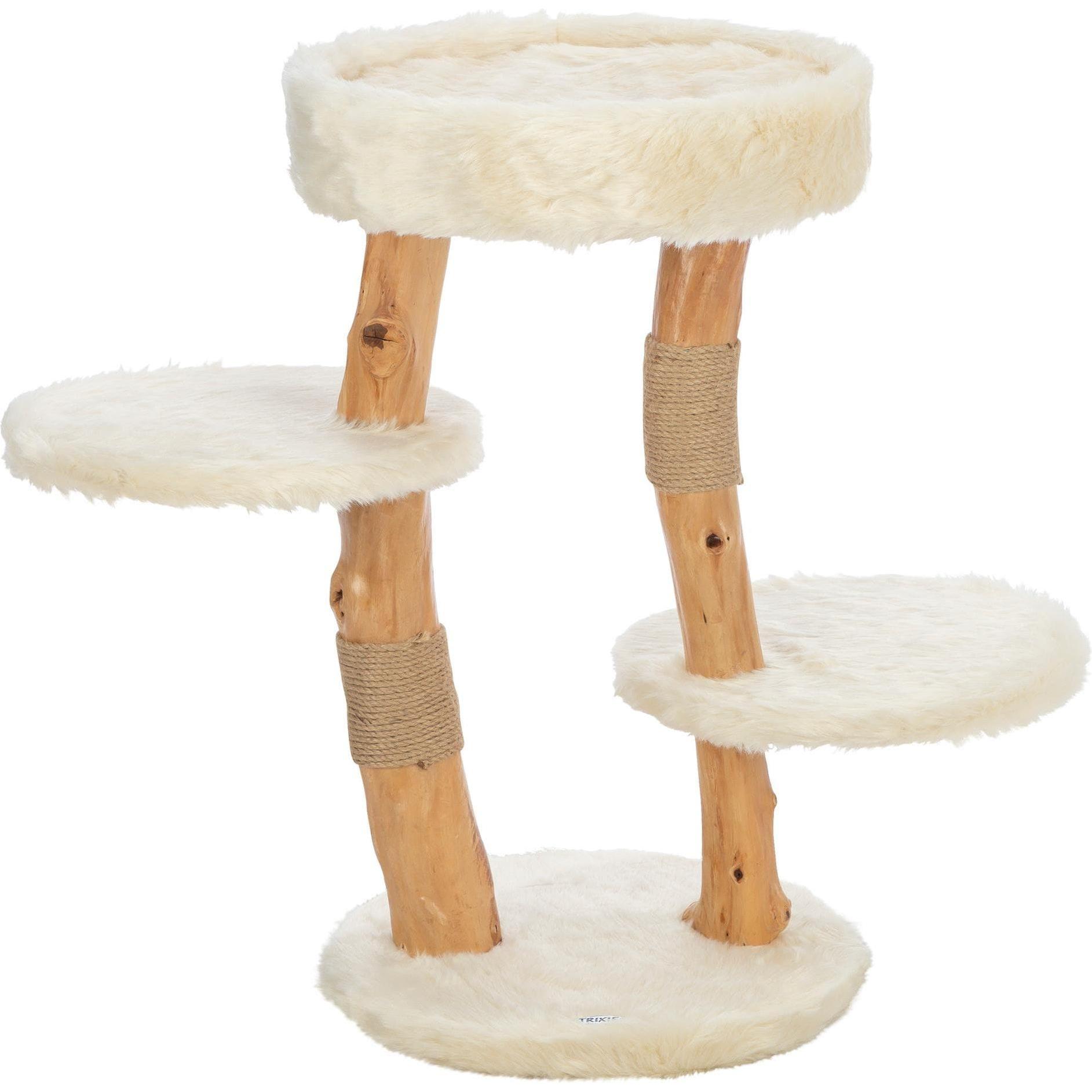 Thumbnail - Trixie Kratzbaum Santo, 73 cm, Creme (73 cm, Creme), Katzenbaum