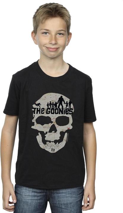 Actual product image Universal Textiles Boys Map Skull T-Shirt (128)