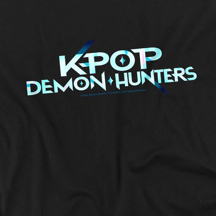 Immagine prodotto K-Pop Demon Hunters Maglietta Logo Bambini (128)