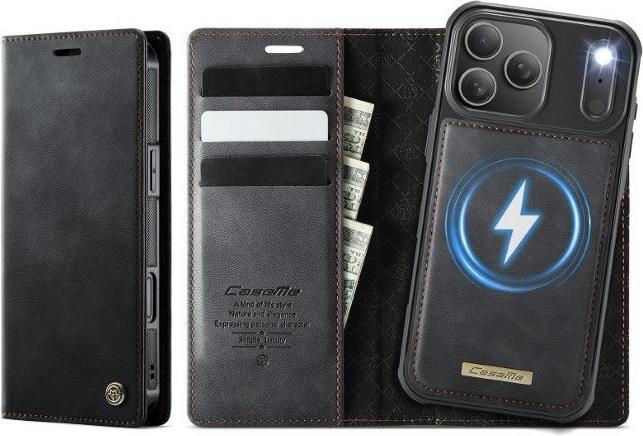 Caseme Business Series MagSafe Bookcover Hülle (Apple iPhone 17 Pro Max)