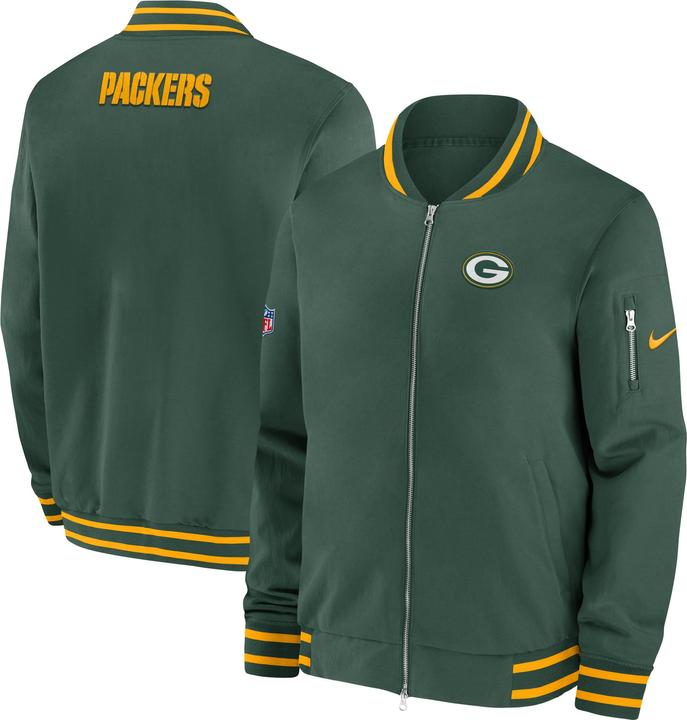 Produktbild Nike Green Bay Packers Coach Bomber Jacket M (M)