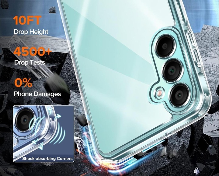 Produktbild Screenguard Samsung Galaxy A16 5G SuperClear Hybrid Case (Samsung Galaxy A16 5G)