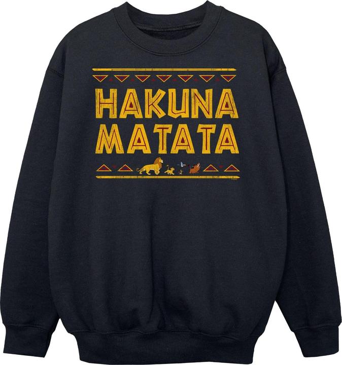 Produktbild Disney The Lion King Hakuna Matata Sweatshirt Jungen (128)