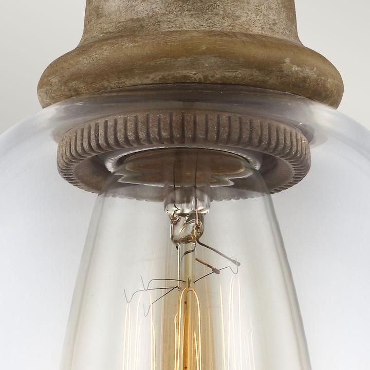 Immagine prodotto Elstead Lighting Lampada a sospensione Matrimonio E27 23cm driftwood, zinco scuro e stagionato (E27)