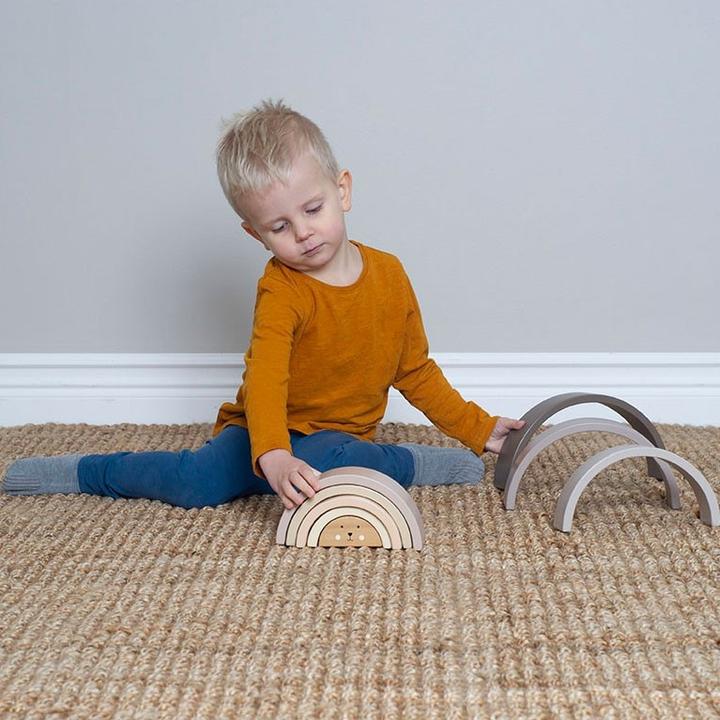 Actual product image Jabadabado JABADABAD Stacking Game Rainbow W7223