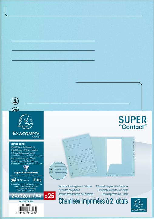 Immagine prodotto Exacompta Scrapbook - Copertine di file (A4, 50x)