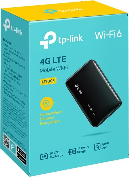 Produktbild TP-Link Router Wi-Fi Mobil 4G LTE, SIM-Karten-Slot