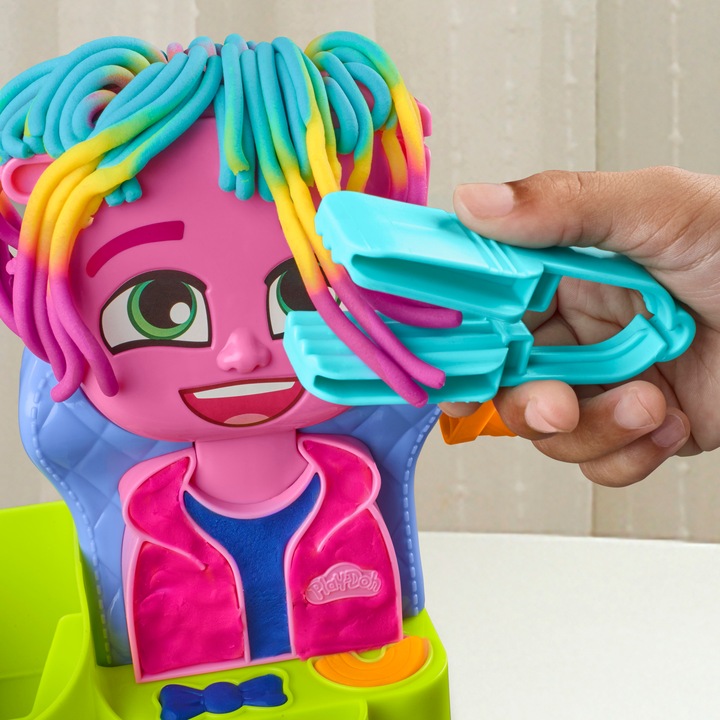 Actual product image Play-Doh Hair Styling Salon Wild Hairdresser