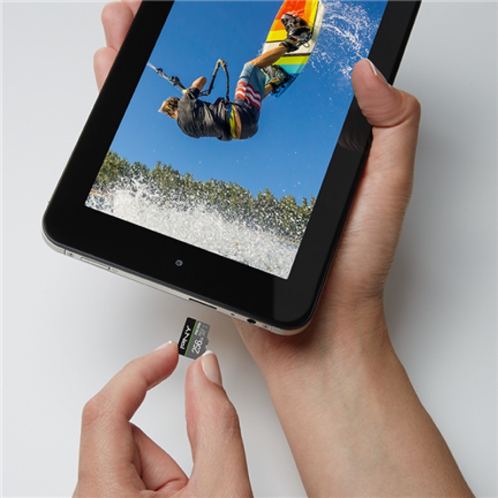 Actual product image PNY Pro Elite (256 GB, microSDXC, U3, UHS-I)