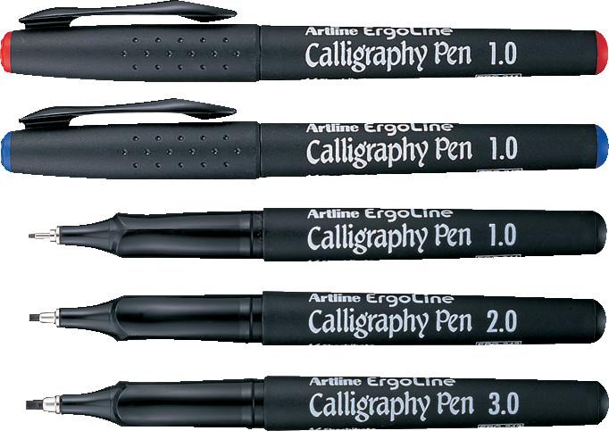 Actual product image Artline ErgoLine Calligraphy Pen