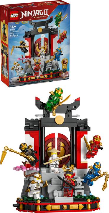 Image du produit LEGO 15-jähriges Jubiläum: Ninja-Charaktere zum Ausstellen (71866, LEGO Ninjago)