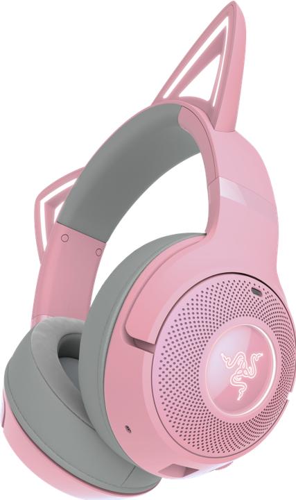 Actual product image Razer Kraken Kitty V2 - Quartz Ed. (Wireless)