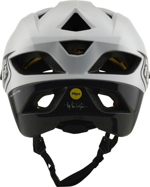 Actual product image Troy Lee Designs Flowline MIPS Helmet, Point, white/black, XS/S | 53-56cm (53 - 56 cm)