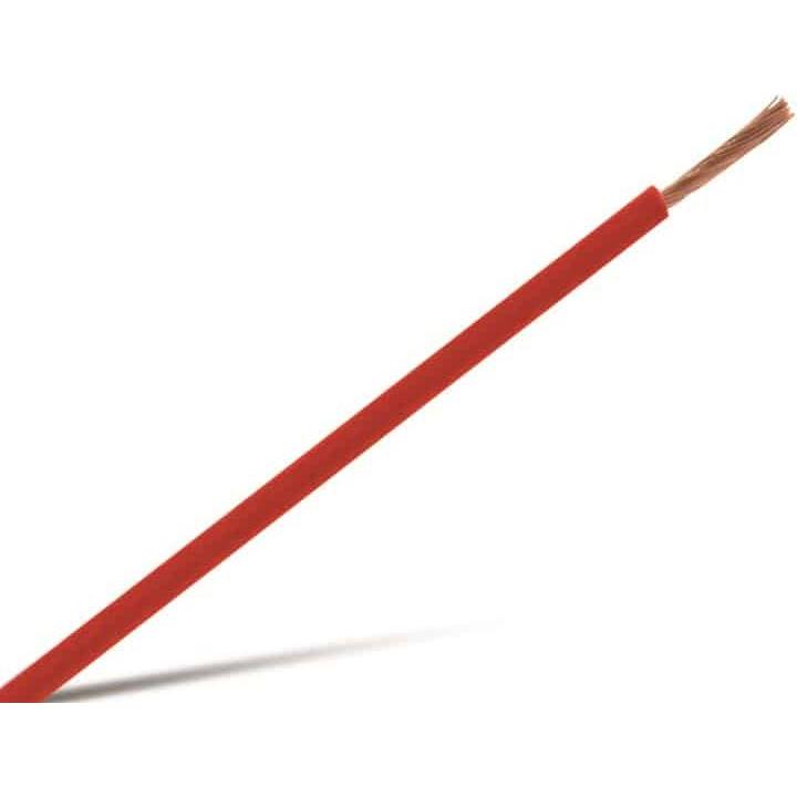 Eneroid, Kabelleitung, Litze H07V-K 6 mm², 10m, rot (10 m)