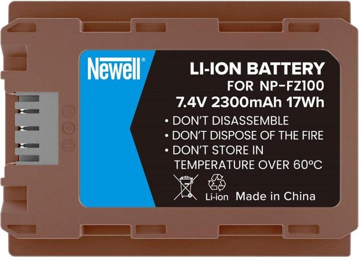 Actual product image Newell battery Sony NP-FZ100 USB-C (Camera battery)