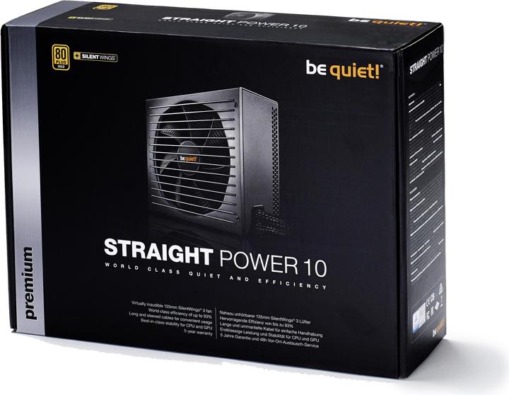 Produktbild be quiet! Straight Power 10 (500 W)