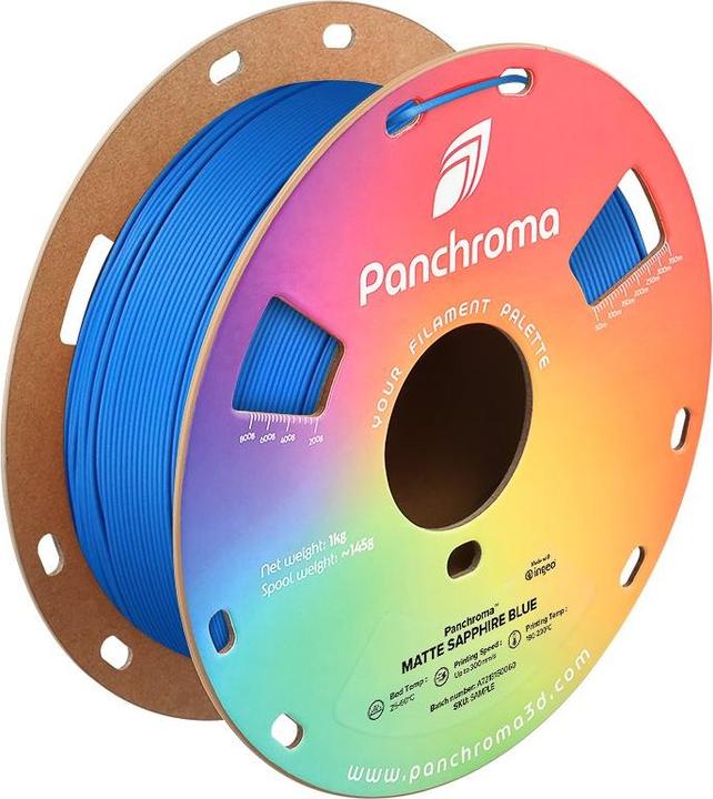 Image du produit Polymaker PolyTerra (PLA, 1.75 mm, 1000 g, Bleu)