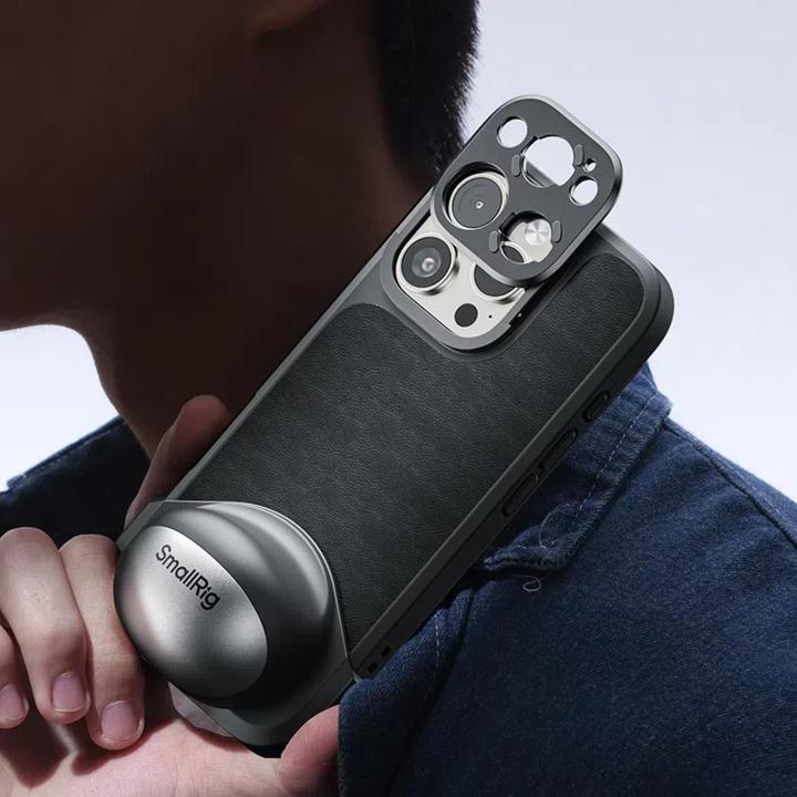 Actual product image SmallRig 4988 FilMov Lightweight Photography Case Kit for iPhone 16 Pro (Cage)