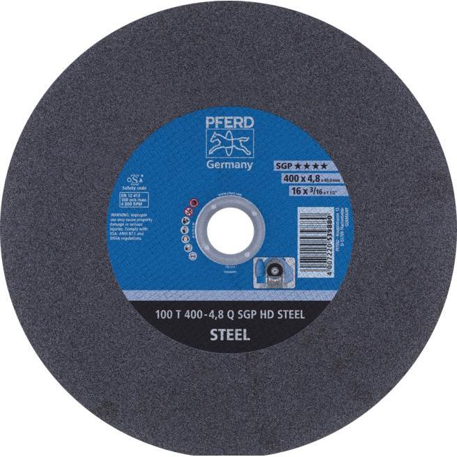 Pferd, Sägeblatt, Trennscheibe 100 T 400-4.8 A 24 Q SG-HD/40.0 VPE: 10