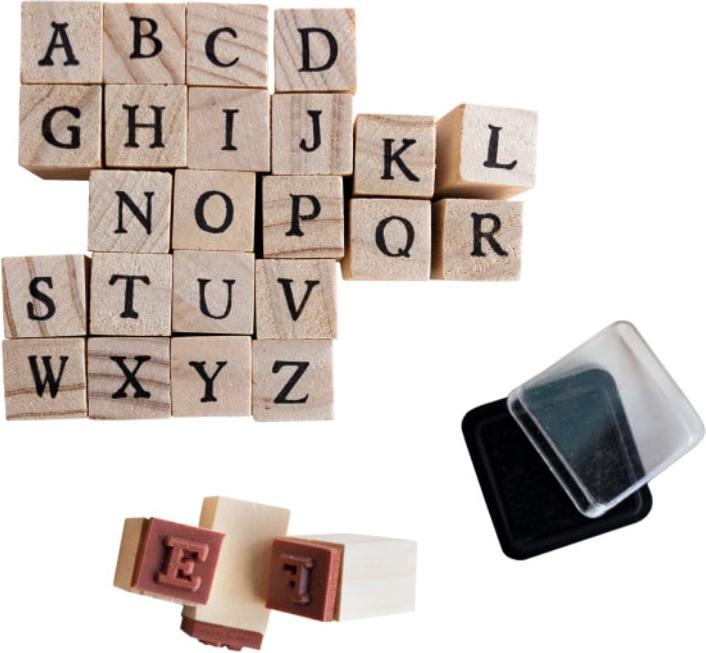 Produktbild Magni Stempel-Set Schulstart Alphabet