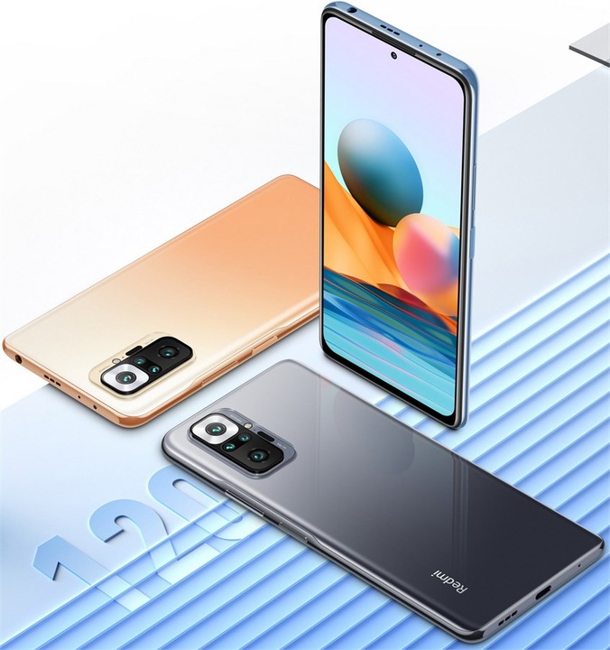 Actual product image Xiaomi Redmi Note 10 Pro (64 GB, Onyx Gray, 6.67", Dual SIM, 108 Mpx, 4G)