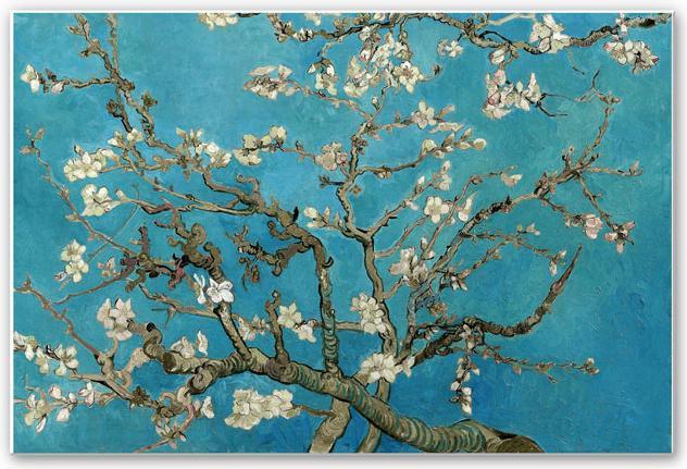Image du produit Trenddeko van Gogh - Fleur d'amandier (60 x 40 cm)