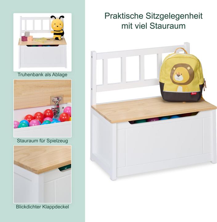 Actual product image Relaxdays Kinderbank (57 cm)