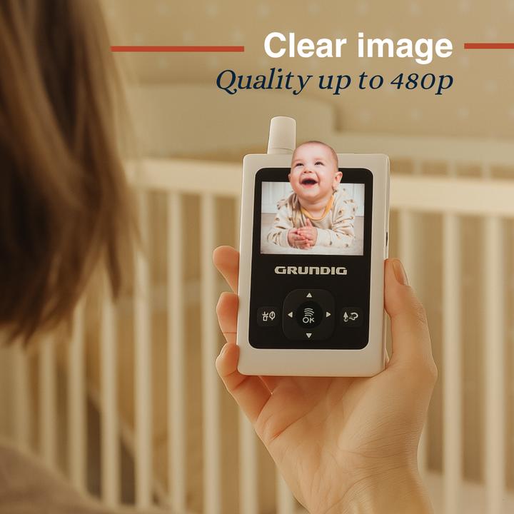 Image du produit Grundig Moniteur pour bébé 2.4" (300 m)