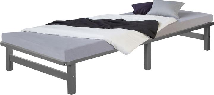 Immagine prodotto Jamb Letto pallet Letto in legno 90x200cm in legno massiccio bianco (90 x 200 cm)