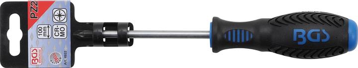 Produktbild BGS Schraubendreher Kreuzschlitz PZ2 Klingenlänge 100 mm (Pozidriv-Kreuzschlitz (PZ))