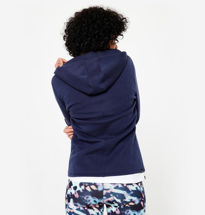 Immagine prodotto Domyos Giacca con cappuccio da donna - blu (XS)