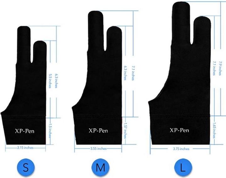 Actual product image XP-Pen AC08 size S