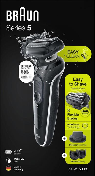 Actual product image Braun Series 5 51-W1500s