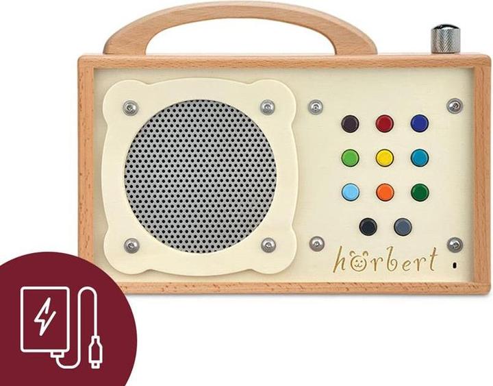 Hörbert MP3 Player für Kinder mit USB-C Anschluss Deutsch