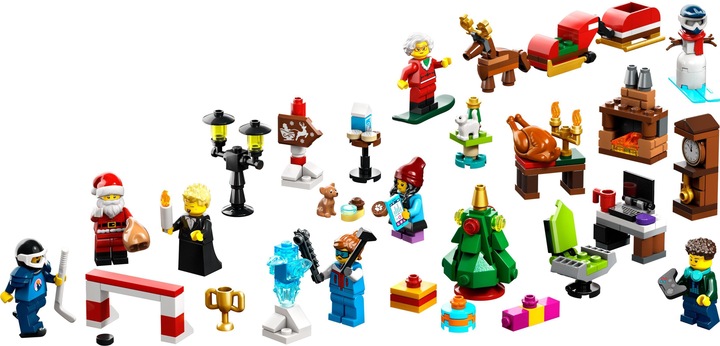 Actual product image LEGO City Advent Calendar 2023