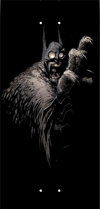 Actual product image Welcome Batmonster on Popsicle (8.75")