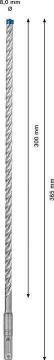 Immagine prodotto Bosch Professional Zubehör Esperto SDS plus-7X (8 millimetri)