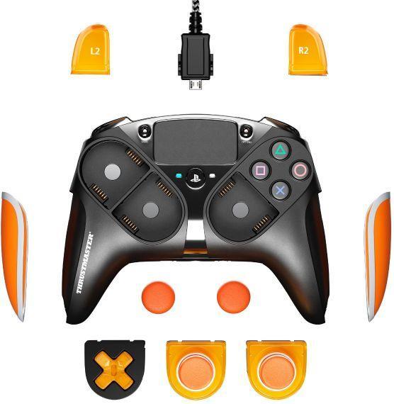 Actual product image Thrustmaster AddOn Gamepad Thrustm. eswap X LED ORANGE CRYSTAL P.XBO/PC (Xbox Series X, PC, Xbox One S, Xbox One X, Xbox Series S)