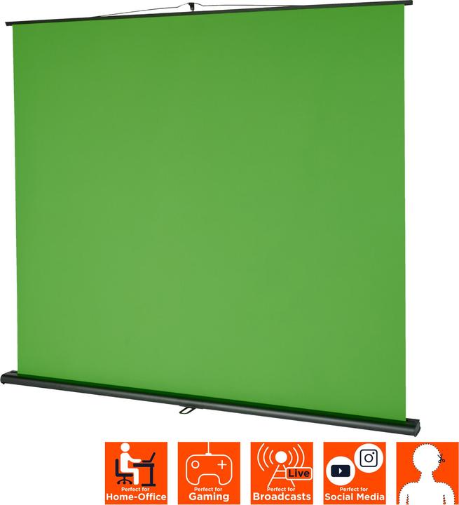 Produktbild Celexon Mobile Lite Chroma Key Green Screen (4:3)
